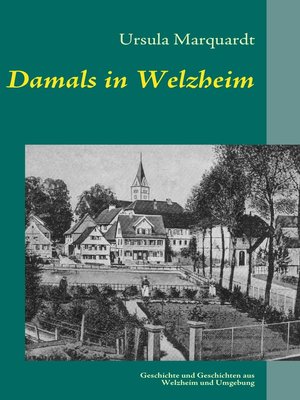 cover image of Damals in Welzheim